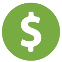 Cash Green Icon