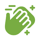 Hand Green Icon